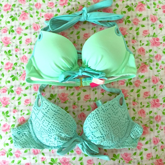 Two for $10 Victoria Secret Bikini Tops - Picture 1 of 7